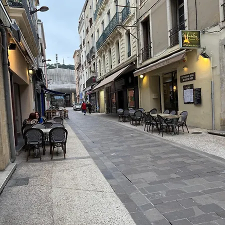 Апартаменты Le Mistral Setois Climatise En Plein Coeur De